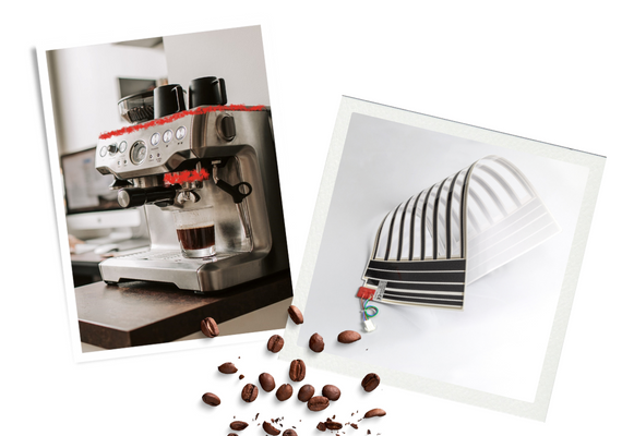 Heating systems for coffee cups and coffee machines components