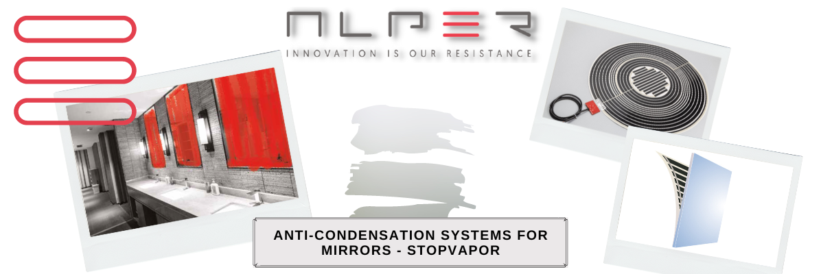 StopVapor - Sistemi anticondensa per specchi