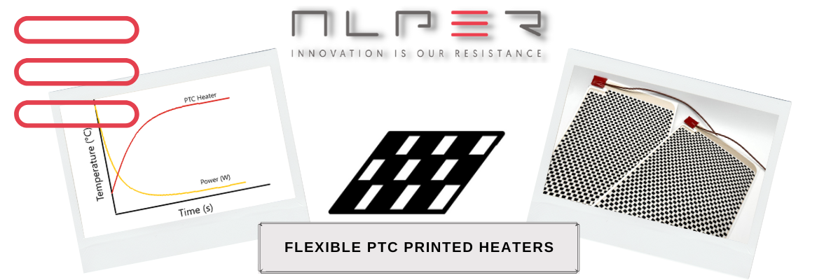 Flexible PTC heater Alper- Printed heater with Carbon PTC ink