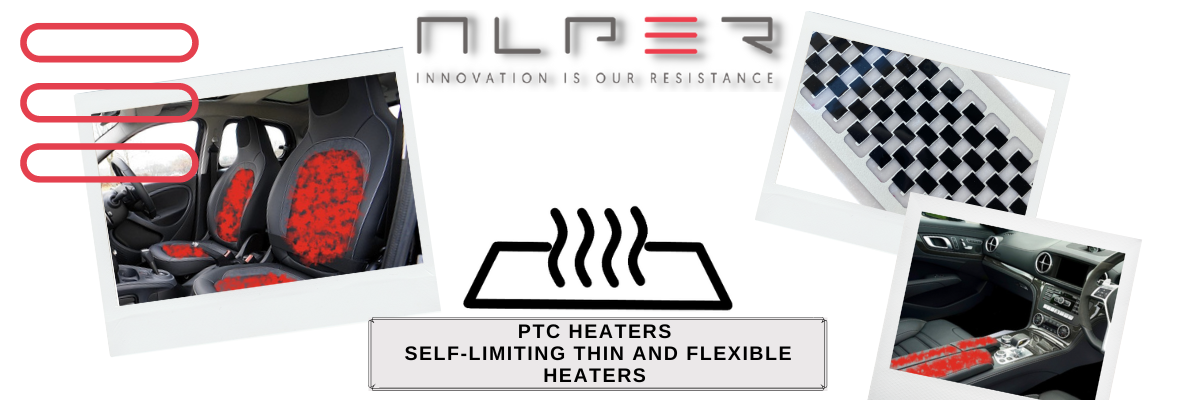 PTC flexible heaters