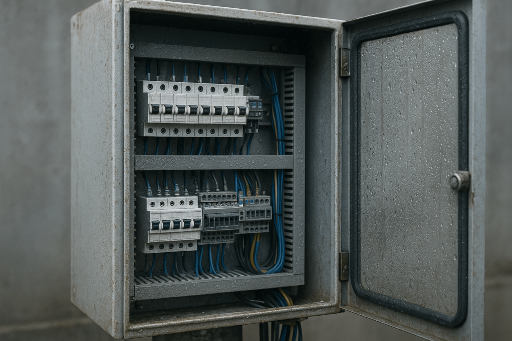 Anticondensation electrical panel